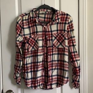 Plaid Button down